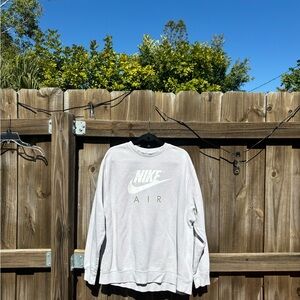 Nike Men's Gray Crewneck Sweater